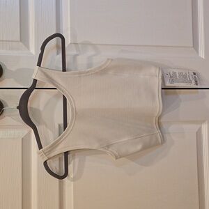 NWT Lululemon Ribbed Softstreme Cropped Tank Size 4